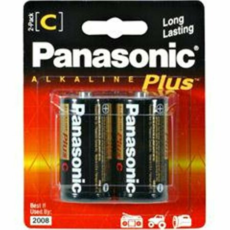 PANASONIC C Cell Alkaline Batteries AM-2PA/2B